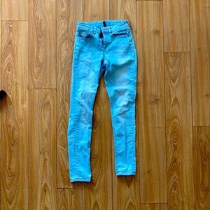 H&M Divided Blue Skinny Jeans Size 4